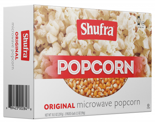 Shufra Microwave Popcorn Original 1